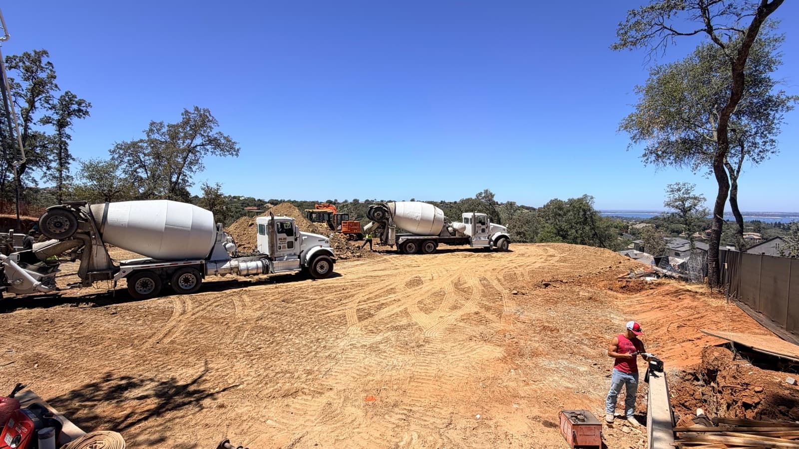 Prime Concrete mixer drum batching concrete to spec